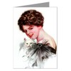 Twelve Note Cards of Harrison Fisher's Celebrated Illustrations of Women