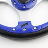 YEHICY Classic Blue Golf Cart Steering Wheel for Club Car