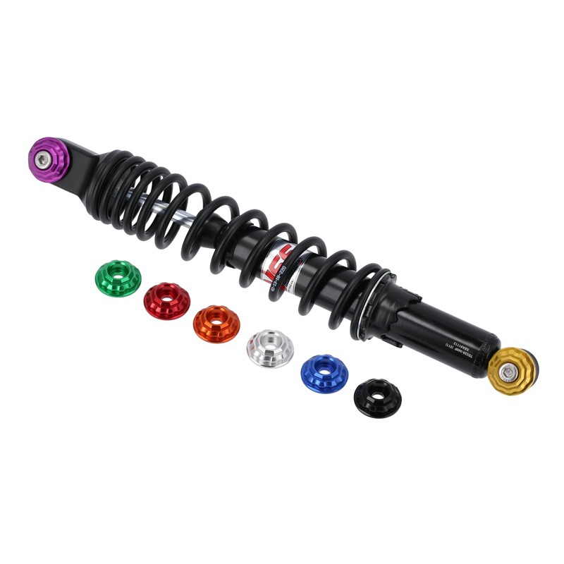 CNC Washer Set 32 mm for Shock Absorber/Suspension Strut, Orange
