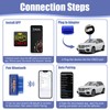 MDLSDE OBD2 Scanner Bluetooth Code Reader, Mini Car Scanner Car