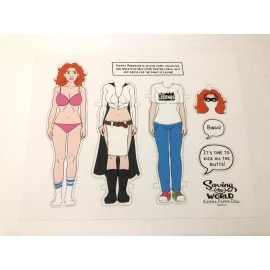 Saving the World Paper Dolls Series 1