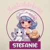Geschenk mit Namen personalisiert by Shirtracer - Apron - Baking