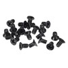 sourcing map M3 x 5mm Phillips Screw Fastener Black for