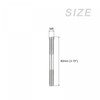 sourcing map Double Ended Stud Screws (M8 Thread 80mm Length)