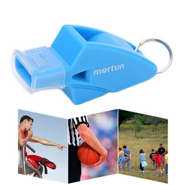 Shanrya Basketball Whistle, Adjustable Useful Convenient Outdoor Whistle for Sports for Emergency(Light Blue)