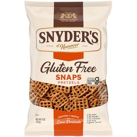 Snyder's of Hanover Gluten Free Snaps Pretzels, 8 Oz Bag