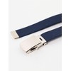 Beams Boy Campus Belt USA Tape Belt New Women's, navy