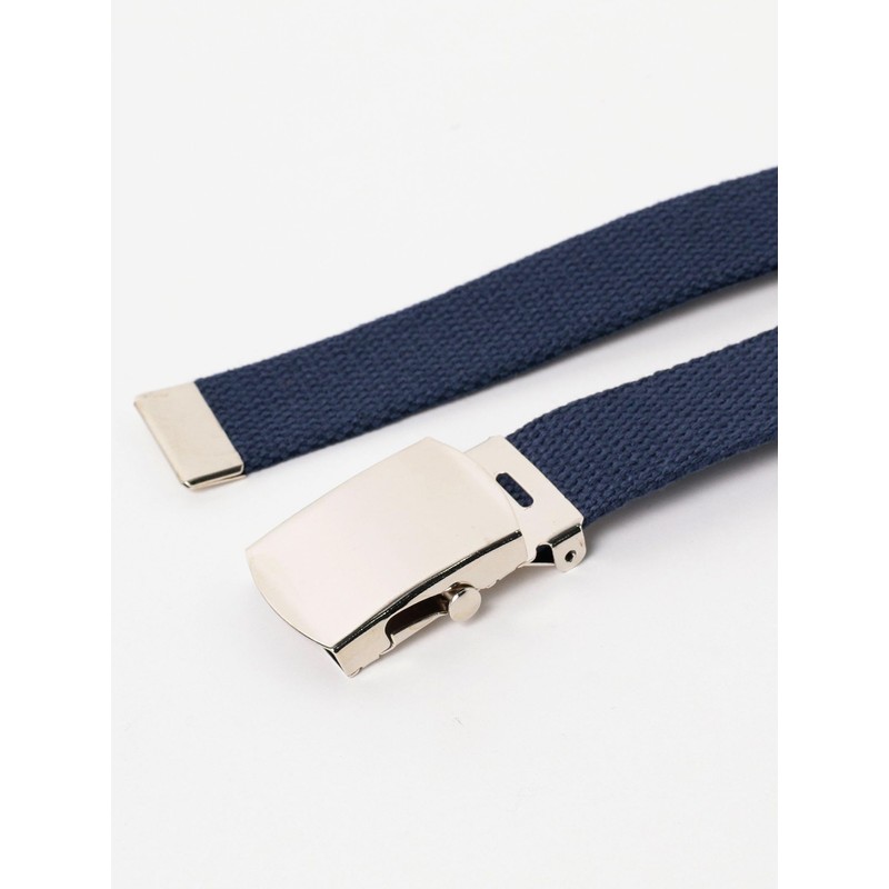 Beams Boy Campus Belt USA Tape Belt New Women's, navy