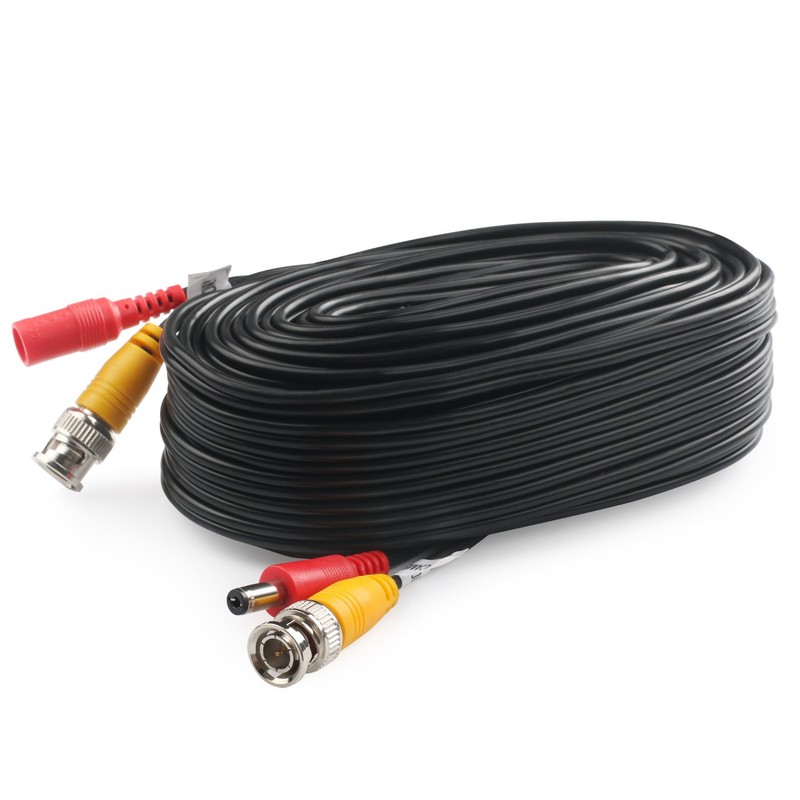 Postta BNC Video Power Cable (4 Pack 25 Feet) Video