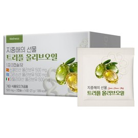 Dr. Rootem Gift of the Mediterranean Triple Olive Oil 21g, 1 unit, 42 tablets / 닥터루템 지중해의 선물 트리플 올리브오일 21g, 1개, 42정