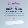 Carefree Acti-Fresh Thin Panty Liners, Extra Long, 93 Count (Pack