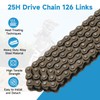 EOPOAYI 25H Drive Chain 126 Links for Razor MX350 MX400
