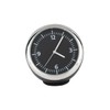 Mobestech Mechanical Thermometer Car Dashboard Clock LED Backlight Durable Metal