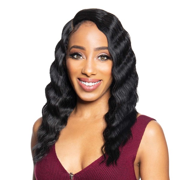 Zury Sis Beyond Synthetic Hair Lace Front Wig - BYD LACE H CRIMP 16 (TIEDYE PARADE)