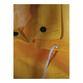 Magid Glove & Safety 3014XXXL RainMaster Vinyl 3-Piece Rain Suit, 14 mil, PVC, 3XL, Yellow