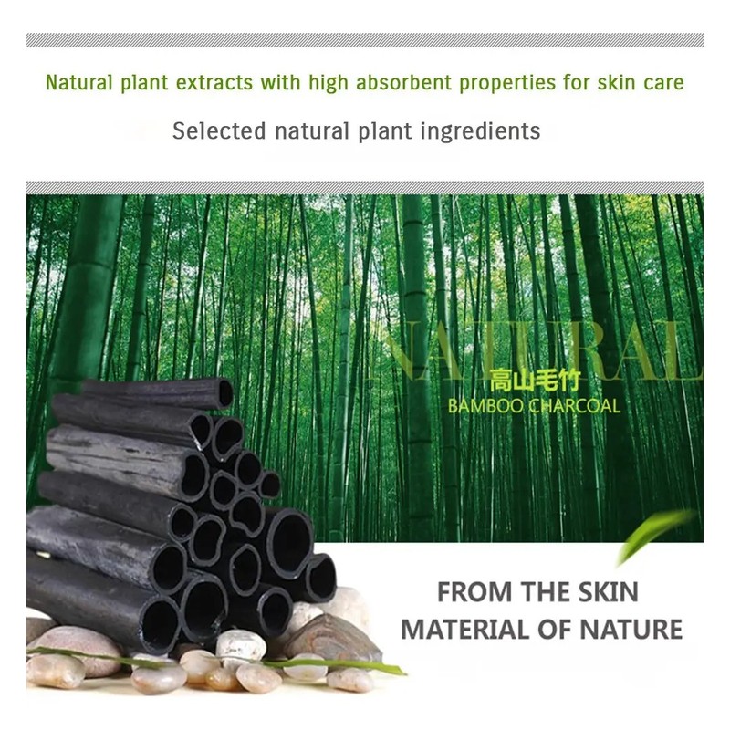 Bioaqua Jabón Aclarante Exfoliante Elimina Manchas Bamboo Charcoal 100g