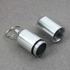 Pill Holder Keyring Keychain -- Airtight & Waterproof -- Store