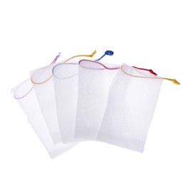 5pcs Soap Foaming Net Net Soap Holder Soap Net Beavorty