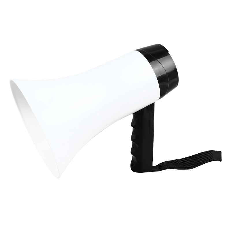 Handheld Megaphone Loud Rechargeable Support Recording Portable Bullhorn for Broadcasting