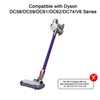 Upgraded Motorhead Vacuum Brush with Headlights for Dyson V6 DC59