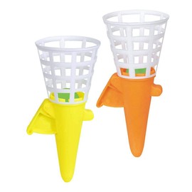 Boland 30786 Catching Cups with Ball, Pack of 2, Size 12 cm, Gift, Party Bag, Game of Skill, Birthday