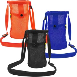 THJOPOKEEL Paquete de 3 Soportes para Botellas de Agua, Bolsa portátil para Botellas de Agua con Correa Ajustable para el Hombro, Funda para Botella de Agua, para Deportes, Senderismo, Camping