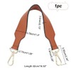 WADORN Leather Wallet Handle, 42 cm Short PU Leather Handbag