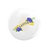CafePress Easter Flower Banner Magnets 2.25" Round Magnet, Refrigerator Magnet