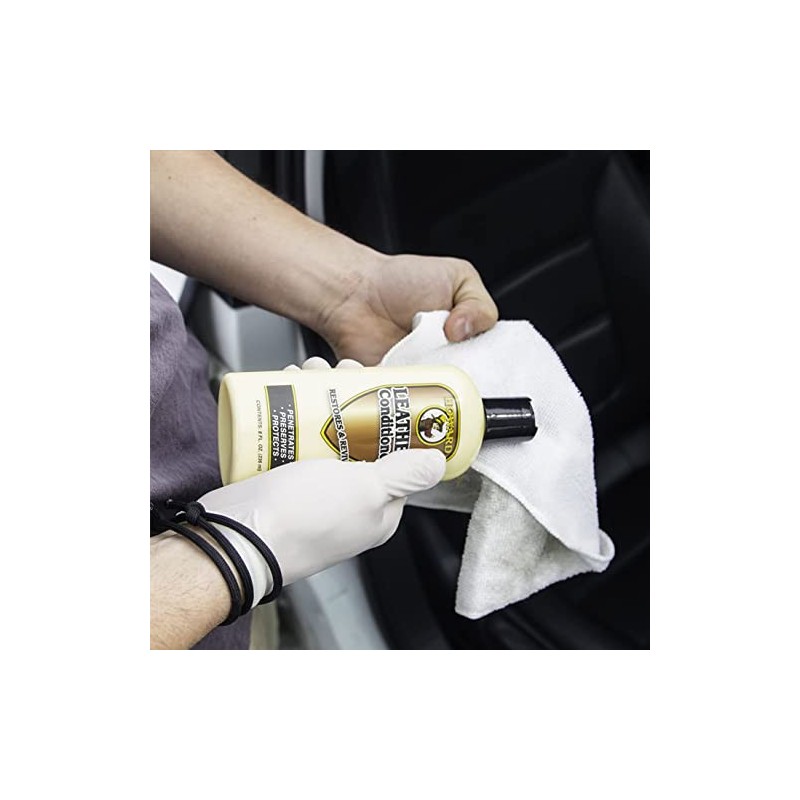 Howard Products Leather Conditioner 8 Fl Oz Cream for Smooth