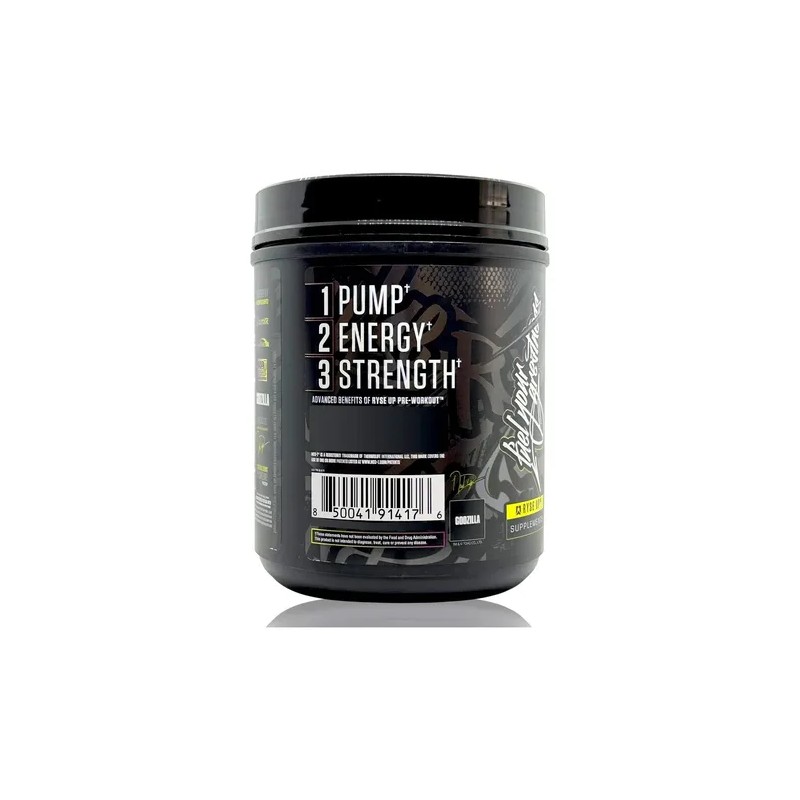 Ryse Up Godzilla Pre Entreno 40 Serv Polvo Sabor Limonada