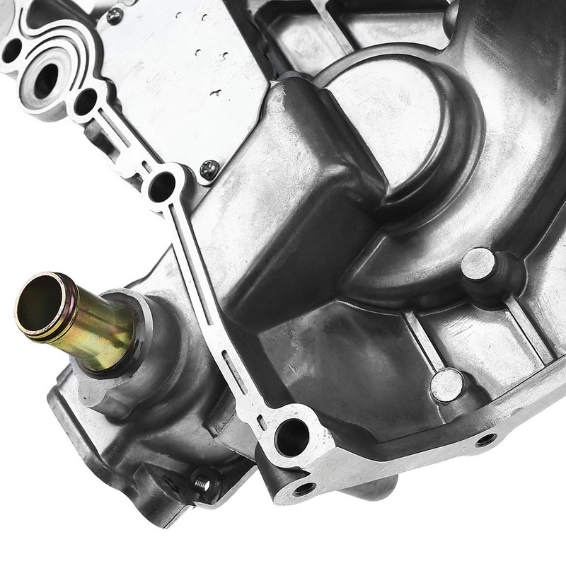 A-Premium Engine Timing Chain Front Cover Compatible with Nissan Pickup