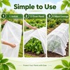 Non-Woven Plant Covers for Winter Protection – 0.95 oz Garden