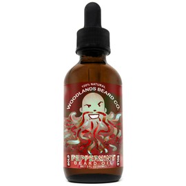 Peppermint Beard Oil – A Bold Cool Peppermint Scent (2 Fl Oz)