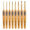 8-Piece Crochet Hooks Set, Ergonomic Crochet Hooks, DIY Yarn Weaving,