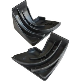 WD8X227, WD8X228 Lower Left and Lower Right Dishwasher Corner Baffle Gasket Kit Compatible With GE, Hotpoint, and Ken-more WD08X0227 WD8X196 GSD3600G00WW AP2038859 AP2038860 PS263963 PS263964 ﻿ ﻿