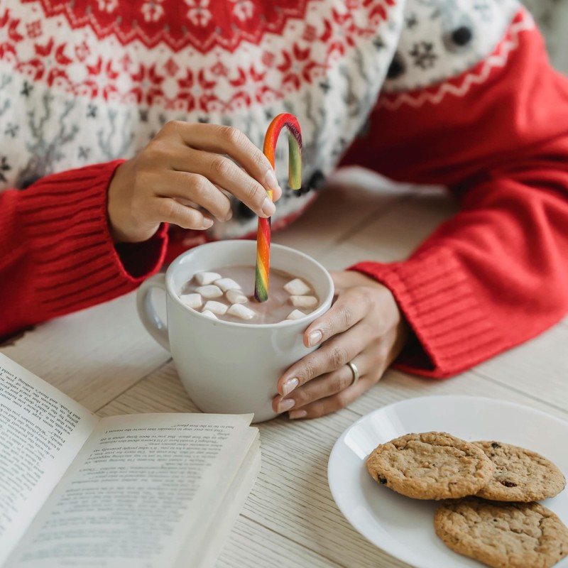 Christmas Candy Canes Rainbow Flavour