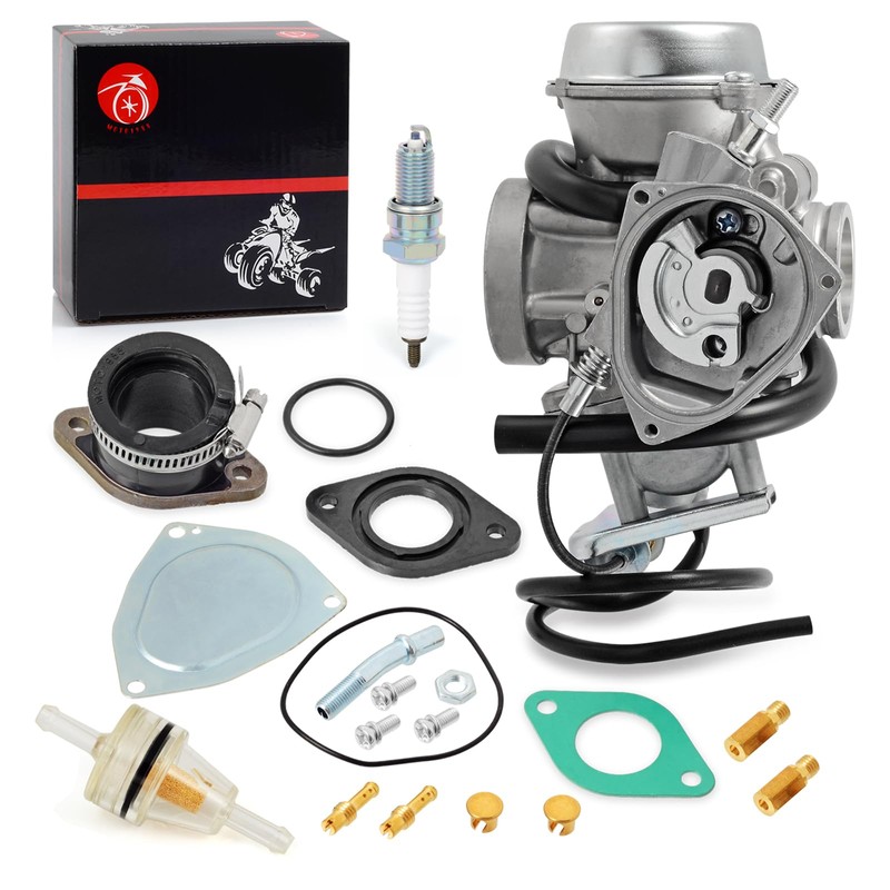 Carburetor Carb and Intake Manifold For Suzuki LT-F250 Ozark 250