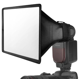 NEEWER - Difusor de Flash de luz Softbox de 9 x 7 Pulgadas, Universal, Plegable con Bolsa de Almacenamiento Compatible con Canon Nikon Sony Godox Yongnuo