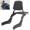 Passenger Sissy Bar with Luggage Rack Backrest Fit for Honda