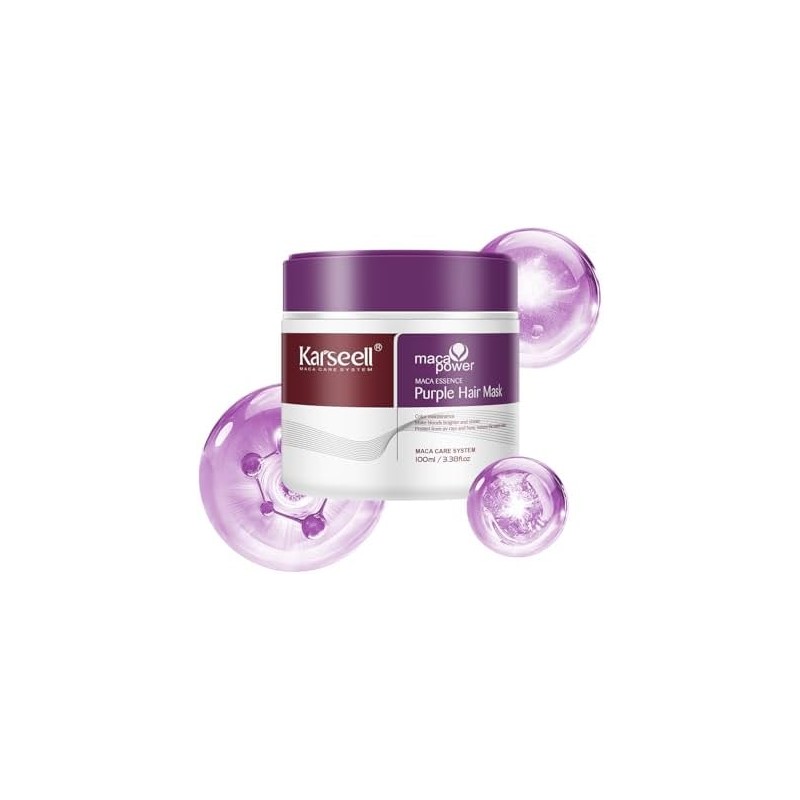 Karseell Mascarilla Capilar Morada 100ml