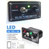 Luwqceu DC 12V Fused Marine Bilge Pump Switch Panel with