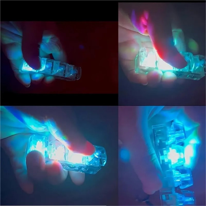 Teclado Clicker Con Luz Led Y Juguetes Antiestrés