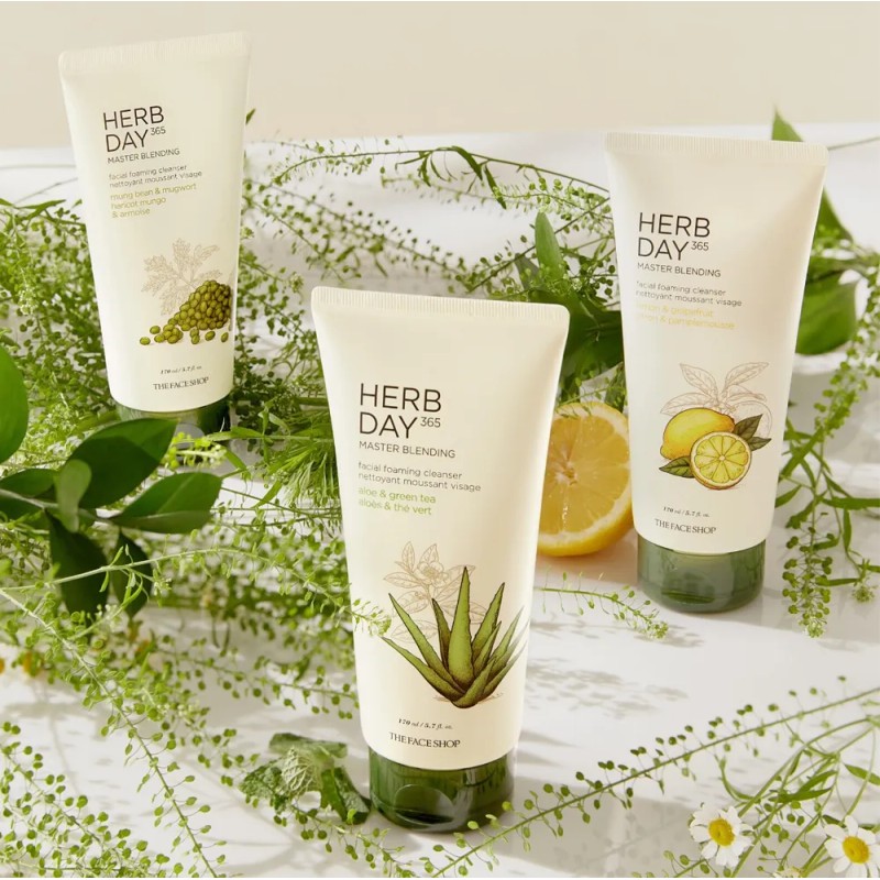 Limpiador Facial Limón Y Toronja Herb Day 170 Ml