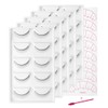25 Pairs Practice Lashes for Training Eyelash Extension Supplies Training