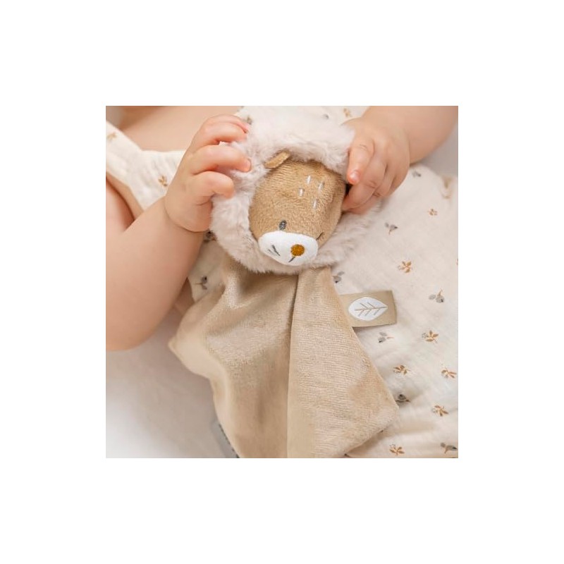 Nattou Small Comforter Doudou Lion FLO, OLI, ERNEST, 19 cm,