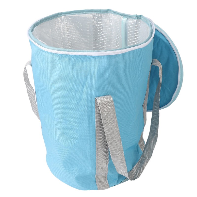 Collapsible Foot Soaking Bath Bag 5 Layer Insulated Waterproof Portable