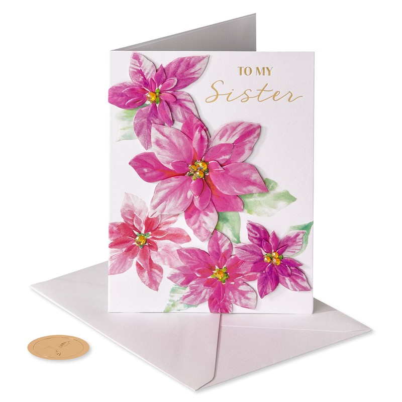 Papyrus Christmas Card for Sister (My Favorite Memories)