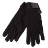 Hy5 Cotton Pimple Palm Gloves Med Black