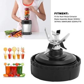 MUNEFE Blender Blade Replacement, Blender Accessory Set, Blender Ice Crusher Blade for Providing A Safe and Effective Blender Experience