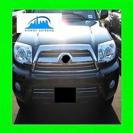 312 MOTORING fits 2006-2009 TOYOTA 4RUNNER 4 RUNNER CHROME TRIM FOR GRILL GRILLE 2007 2008 06 07 08 09 4-RUNNER